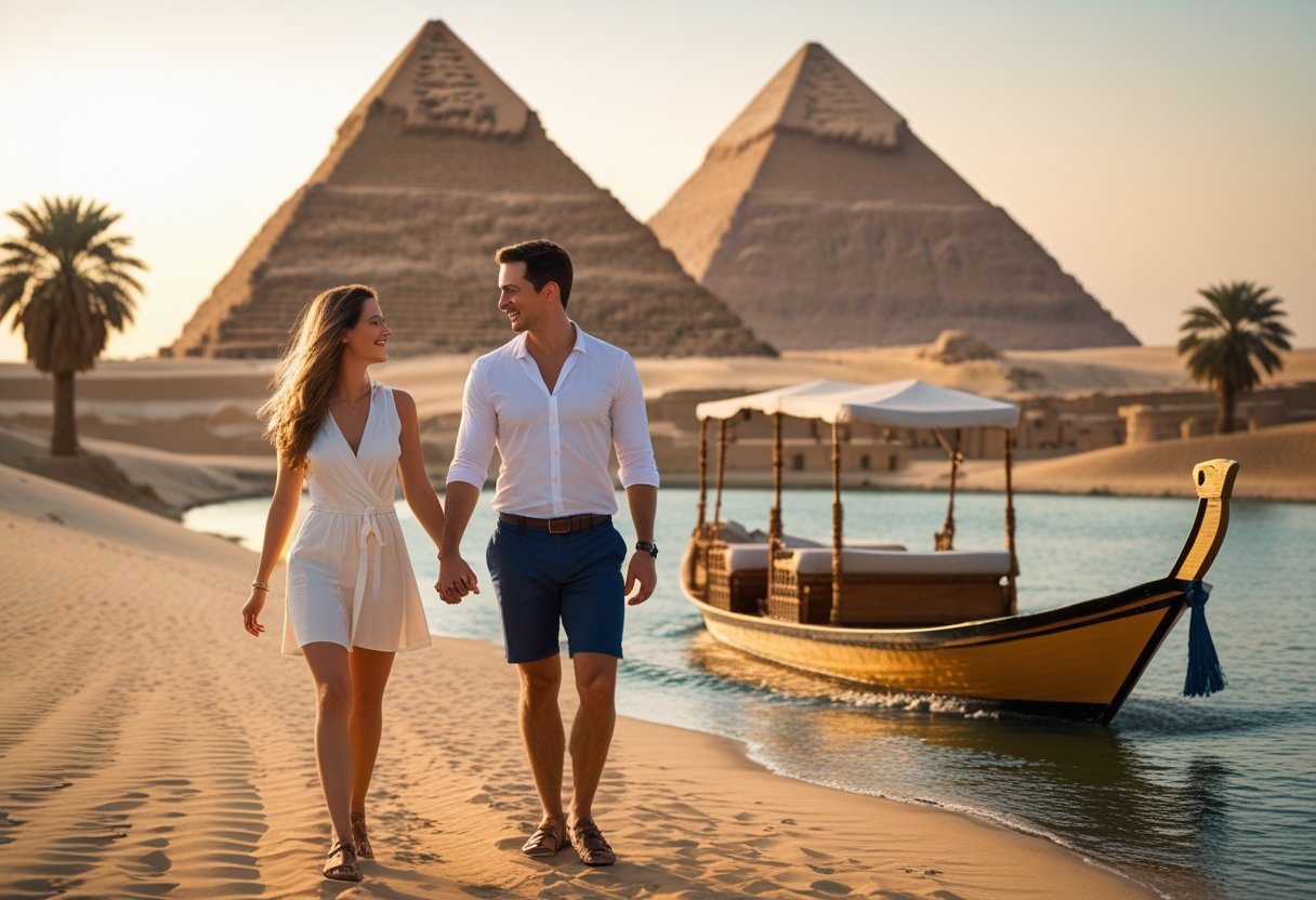 Romantiske eventyr i Egypten for par